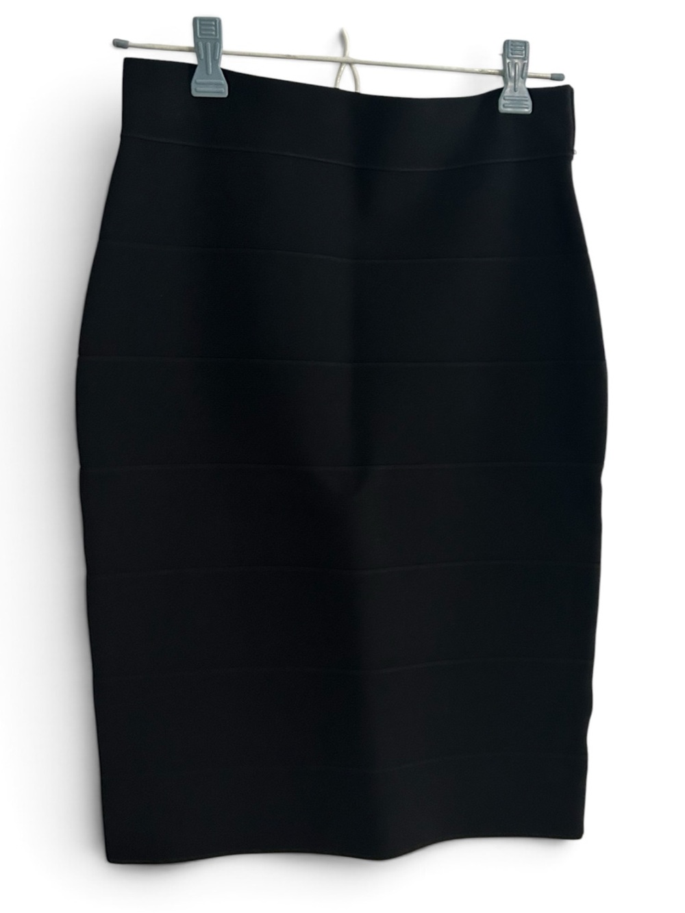 Romeo & Juliet Classic Black Stretch Pencil Skirt SZ S EUC Office Casual Fall